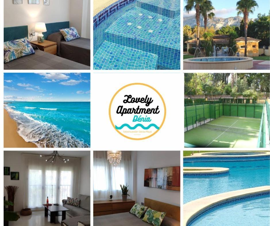 Lovely Apartment Denia, Piscina, Jacuzzi, Padel, Parking Exterior foto
